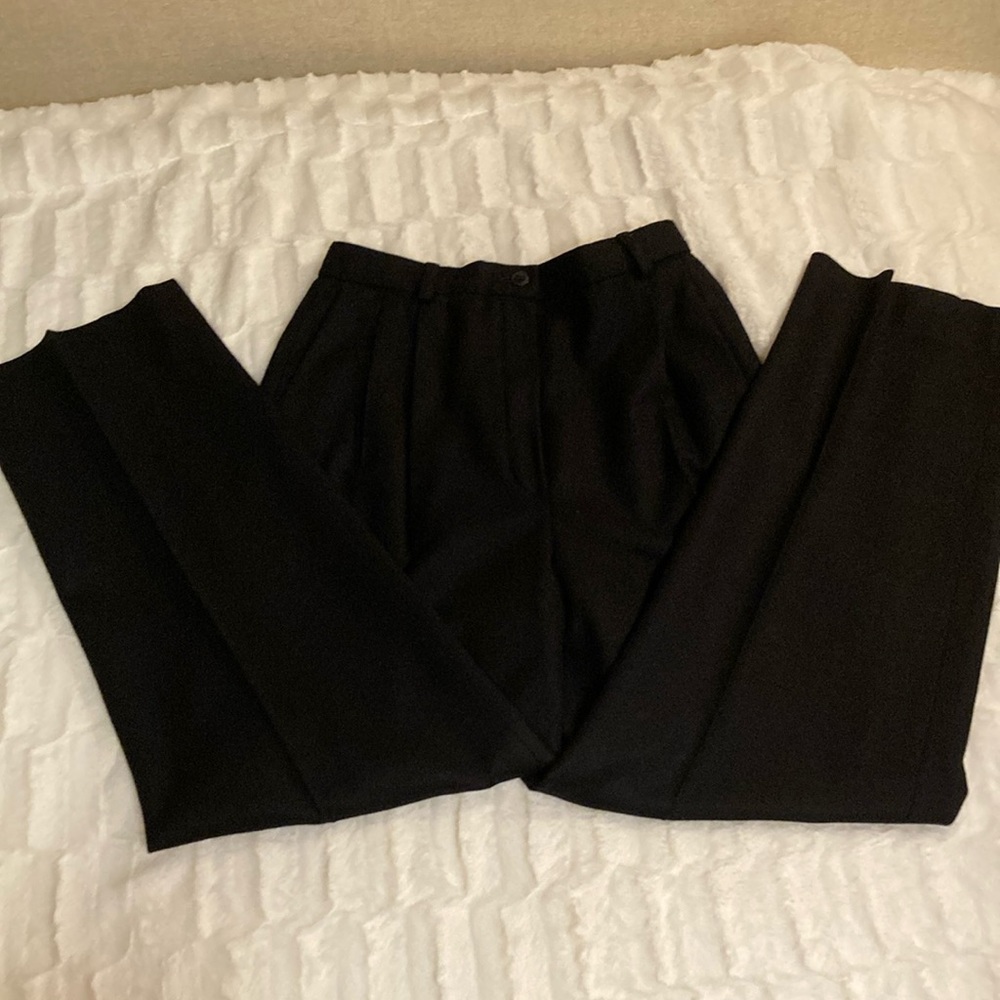 Pendleton 100% wool navy blue size 10 dress pants
